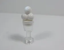 LEGO White Ice Cream Scoop w/ Cup Food Accessory Minifig I12