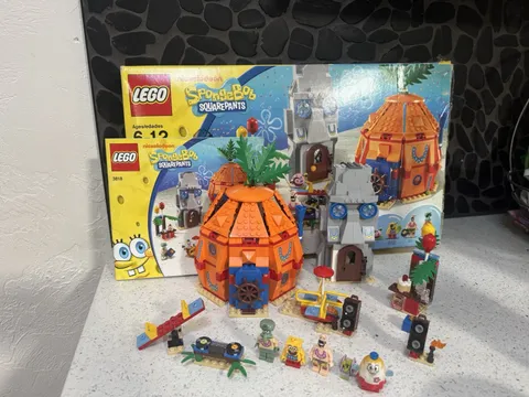 LEGO SpongeBob: Bikini Bottom Undersea Party (3818) Complete w/ Box READ DESCRIP