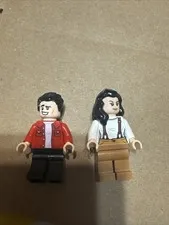 LEGO Friends TV Show / Sitcom Minifigure Bundle Joey Tribbiani & Monica Geller