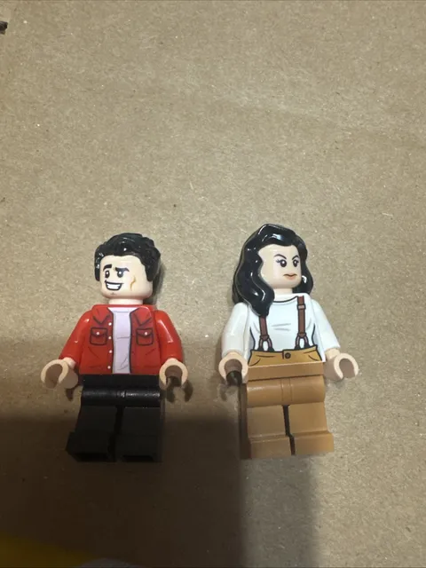 LEGO Friends TV Show / Sitcom Minifigure Bundle Joey Tribbiani & Monica Geller