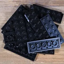 LEGO Black Plate 2 x 6 Part No. 3795 Qty 15