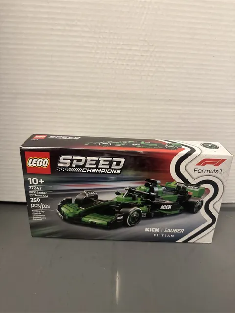 *BRAND NEW* LEGO Speed Champions Formula 1 KICK Sauber F1 Team C44 Set 77247