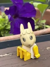 Vintage 1981 Lego Fabuland Mini Figure  Bonnie Bunny