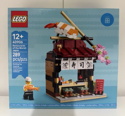 LEGO Restaurants of the World: Japan 40906 289 pcs Limited Edition Box 12+