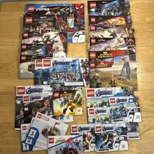 Lego Marvel Instructions Lot Infinity, Spider-Man, Super Heroes, Avengers Thor