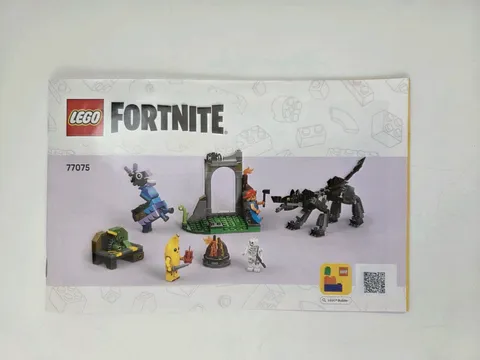 Lego Fortnite Instruction Manual