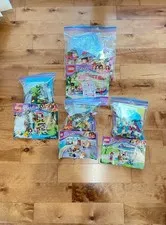 LEGO Friends Bundle (41033, 3061, 41099, 41085)  4 Complete Sets