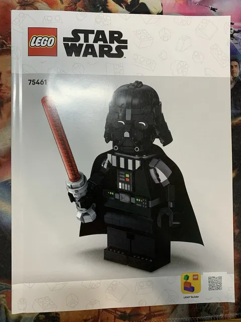 75461 LEGO INSTRUCTION BOOK ONLY UP Scaled Darth Figure Vader Star Wars