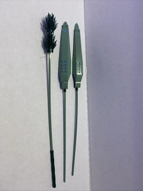 LEGO Botanical 2 Large Leafs & 1 Brush Filler from Set #10280