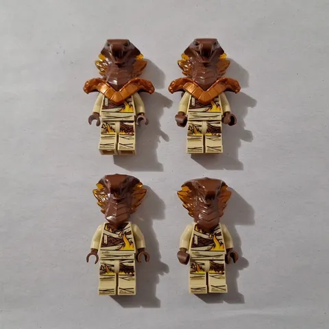 Lego Ninjago Pyro Destroyer Lot of 4 Minifigures