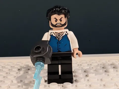 LEGO Marvel Super Heroes Ulysses Klaue Minifigure Sh0468 Royal Talon 76100
