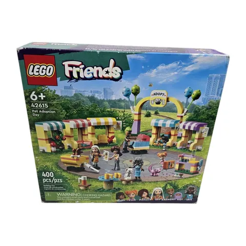 Lego Friends 42615 Pet Adoption Day - NEW and SEALED With  Damaged Box