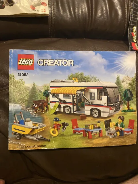 Instruction Manual Only For LEGO CREATOR Vacation Getaways 31052