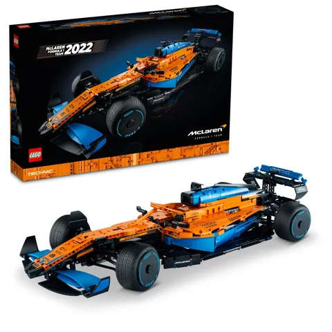 LEGO Technic McLaren Formula 1 Race Car 42141 Complete w/ Box & Manuals