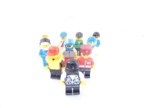 Classic Vintage Townspeople LEGO Minifigure Lot #7 City Various Sets