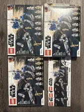 3 LEGO 75280 501st Legion Clone Troopers Instruction Manual & Box No Bricks/figs