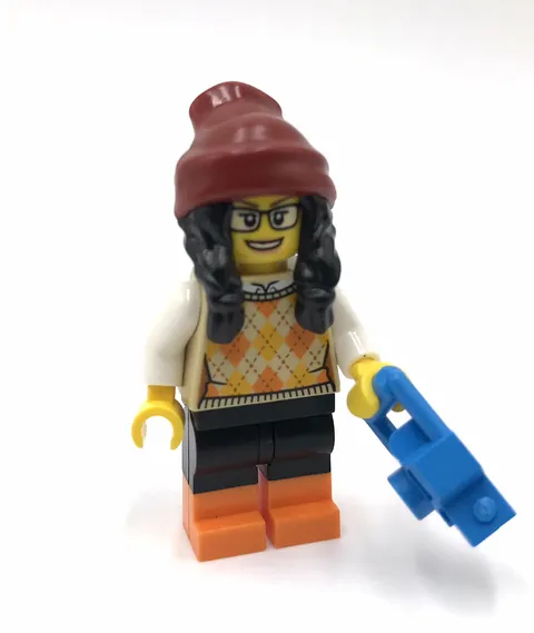 LEGO Talented Hipster Photographer minifigure Fall 2023 Store Exclusive