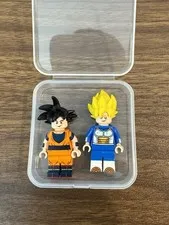 LEGO Anime Dragon Ball Z Goku & Vegeta Custom Minifigure Set By Manos