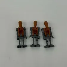 LEGO Rocket Battle Droid Commander Star Wars Minifigure Lot 3 sw0228 sw0227 8086