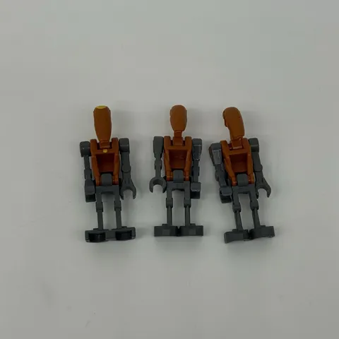 LEGO Rocket Battle Droid Commander Star Wars Minifigure Lot 3 sw0228 sw0227 8086