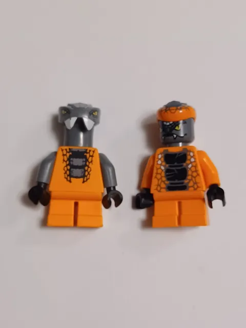 Lego Snike Chokun Minifigure Ninjago Rise Of The Snakes Orange Constrictai Tribe