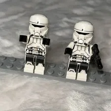 LEGO Minifigure Star Wars Imperial Hovertank Pilot Lot Of 2 sw0795 Tank Trooper