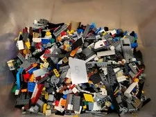 5 LB Genuine LEGO Bulk Lot Mixed Bricks Parts Pieces Exact Lot Shown