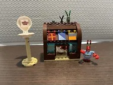 Snap Switch SpongeBob SquarePants Krusty Krab Plankton Food Restaurant Toy Lego
