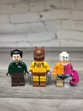LEGO DC Comics Super Heroes Minifigure Catman Metamorpho Lex Corp Figure Lot