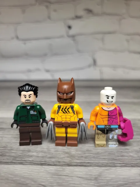 LEGO DC Comics Super Heroes Minifigure Catman Metamorpho Lex Corp Figure Lot