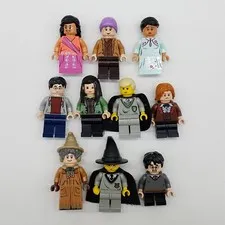 Lot of 10 LEGO Harry Potter Minifigures Vintage and New Assorted Figures #18