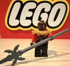 Lego Marvel Super Heroes Okoye Minifigure With Accessory