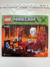 LEGO 21122 The Nether Fortress Instruction Manual Book Only Minecraft Replacemen