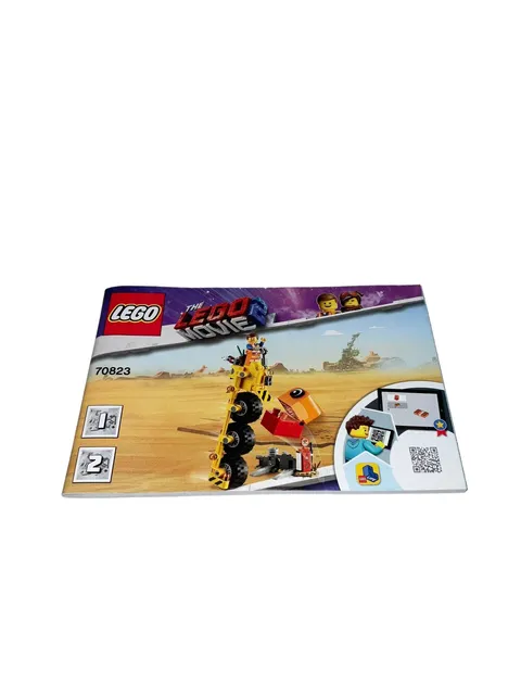 Lego (lego movie 2) Manual only 70823 Instructions
