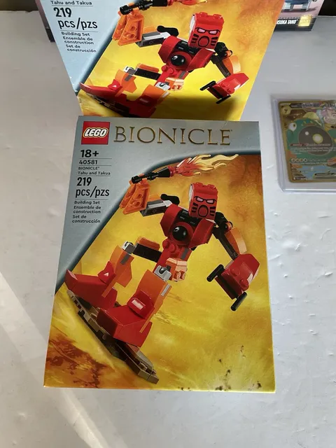 LEGO Bionicle Tahu and Takua (40581) GWP | New | Sealed | Retired | Free Ship