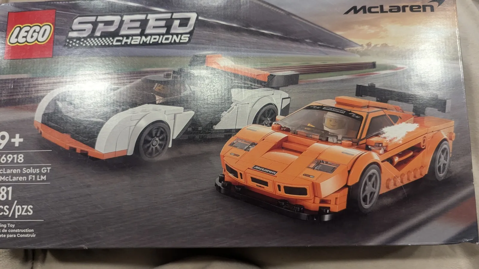 LEGO SPEED CHAMPIONS: Mclaren Solus Gt & Mclaren F1 LM (76918)