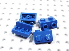 LEGO Lot of 4 Dark Blue 1x2-1x2 Brackets BR