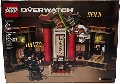 LEGO Overwatch 75971 Hanzo vs. Genji Set w/ Hanzo & Genji 197 pcs NIB Unopened