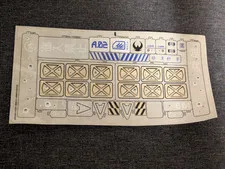 Replacement sticker sheet for Lego Exo Force set 7705 Gate Assault