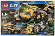 LEGO CITY: Jungle Air Drop Helicopter (60162) NISB (Damaged Box) please read