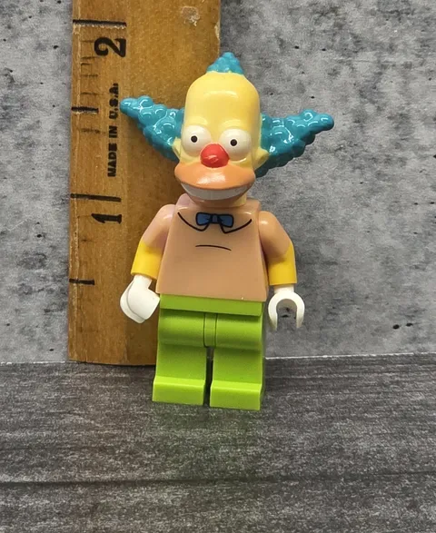Lego The Simpsons Krusty the Clown Minifigure 