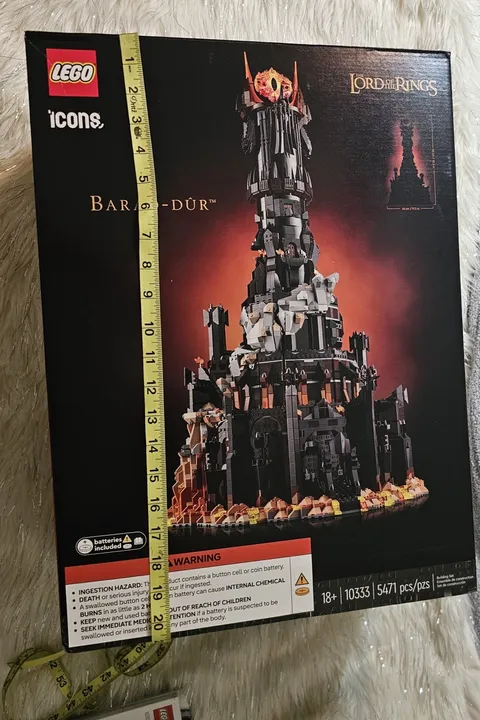 Emty Lego Box Lord Of The Rings  And Instructions Booklets ONLY