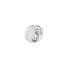 LEGO 6x White Wheel 30.4 x 14 VR inv.632