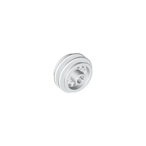 LEGO 6x White Wheel 30.4 x 14 VR inv.632