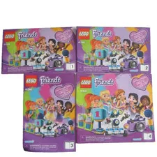 4 LEGO Friends #41346 Friendship Box Instruction Booklets Manuals Only