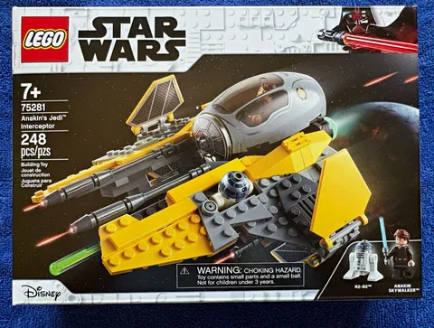 LEGO Star Wars 75281 Anakin's Jedi Interceptor Set 248 pcs R2-D2 Anakin