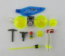 Lego Lot Mixed 14 pc Neon Transparent Tolls