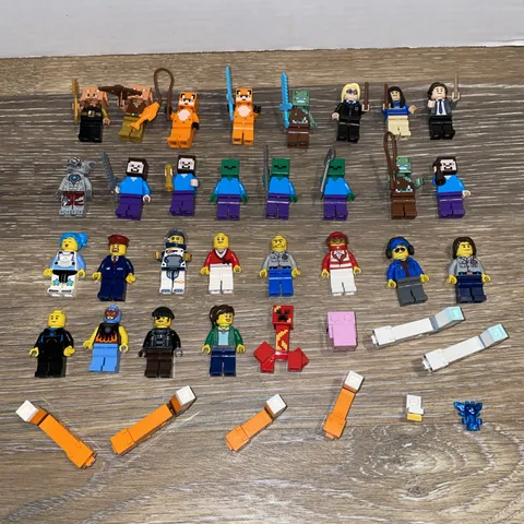 LEGO Minifigures Lot Harry Potter, Lego City, Minecraft, More