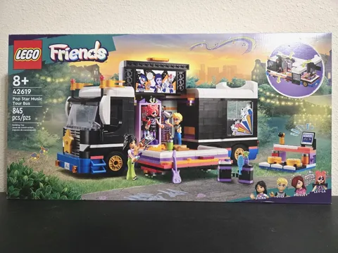 LEGO Friends 42619 Pop Star Music Tour Bus