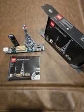LEGO ARCHITECTURE: Paris (#21044) Retiring Soon. All pieces w/ box and manual